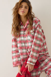 Plaid Wishes Pajama Set Detail 2 - Altar'd State