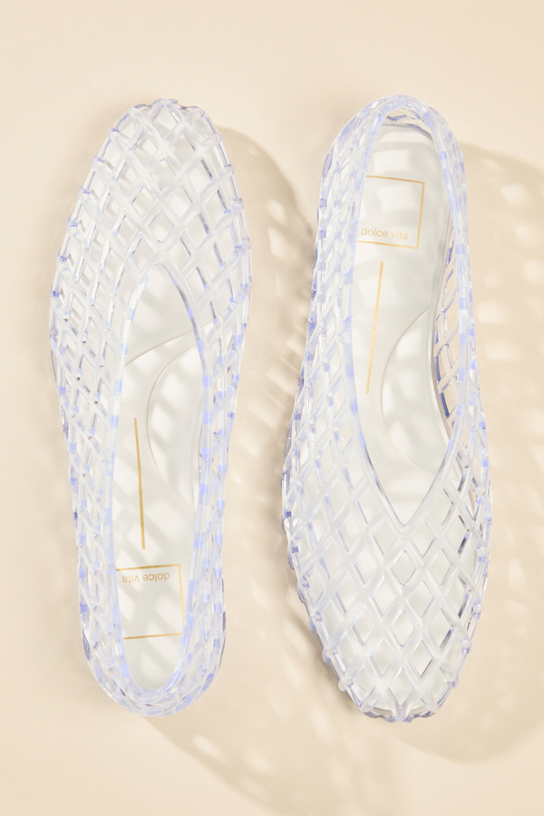 Dolce Vita Jelly Cage Flat Detail 3 - Altar'd State