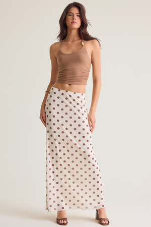 Kelli Polka Dot Skirt - Altar'd State - 