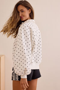 Fast Track Polka Dot Pullover Detail 5 - Altar'd State