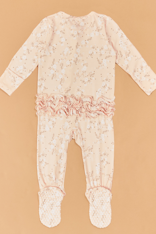 Dolly Daisy Ruffle Footie Detail 4 - Altar'd State