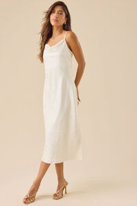 Olandria Satin Midi Dress - Altar'd State