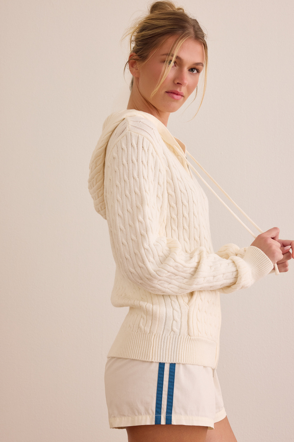 Dynamic Knit Zip-Up Jacket Detail 4 - Altar'd State