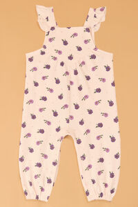 Janie Floral Flutter Overalls - Altar'd State