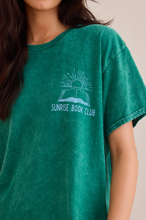 Sunrise Book Club Oversize Tee - Altar'd State - 