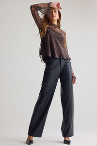 Maile Lace Flare Top Detail 2 - Altar'd State