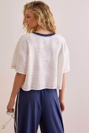 Sprint Stitch Boxy Tee - Altar'd State