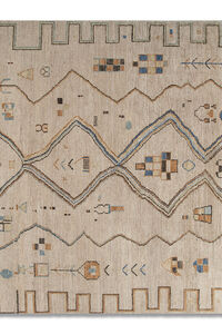 Coralina Handknotted Rug Detail 6 - Altar'd State