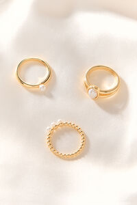 Waterproof Pearl Ring Set 3 Pack Detail 3 - Altar'd State