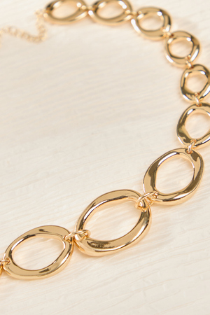 Allie Hoop Statement Necklace - Altar'd State - 