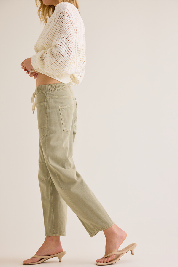 Jaden Tie Denim Pant Detail 4 - Altar'd State
