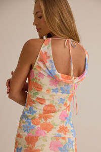 Mayra Mesh Maxi Dress Detail 6 - Altar'd State