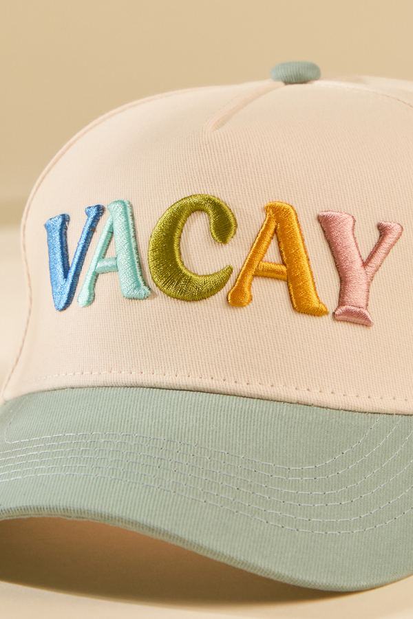 VACAY Trucker Hat Detail 2 - Altar'd State