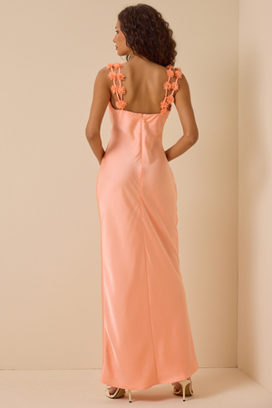 Scarlett Satin Maxi Dress - Altar'd State
