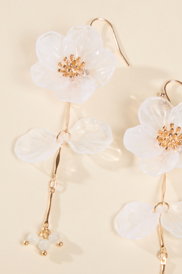 Emily Floral Earrings Detail 2 - Altar'd State