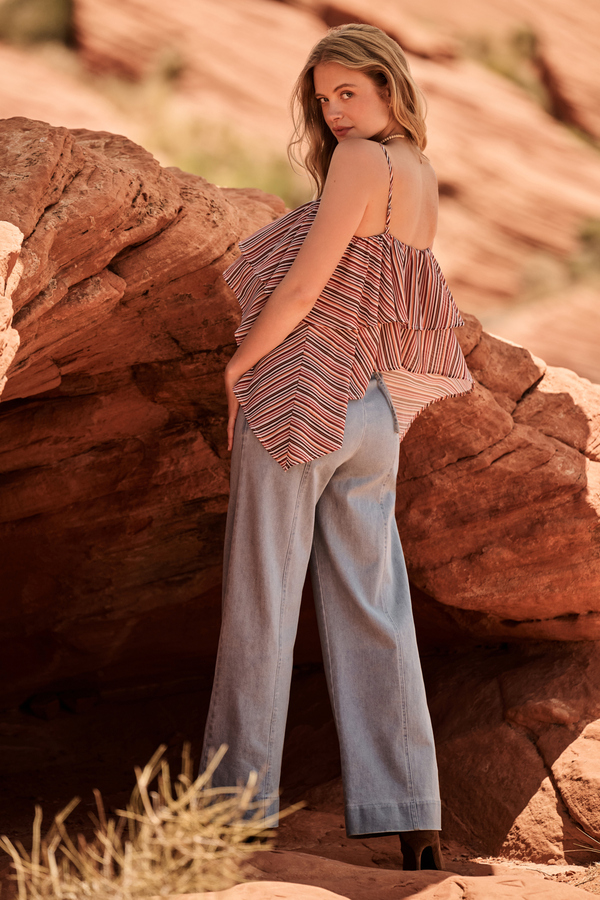 Leila Tiered Top Detail 2 - Altar'd State