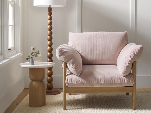Stella Wood & Upholstered Chair - Altar'd State - 