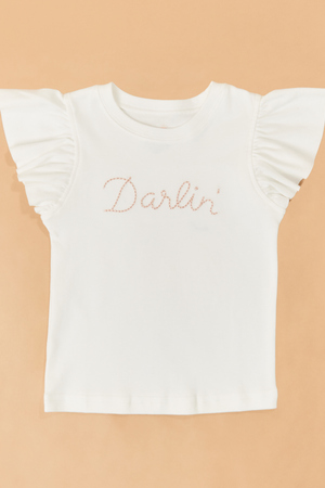 Darlin Flutter Sleeve Tee - Altar'd State - 