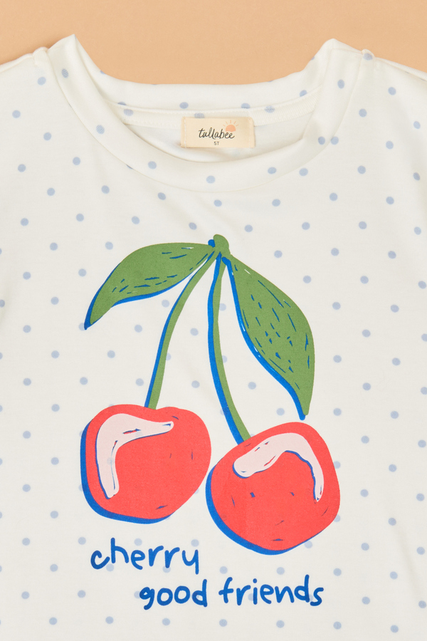 Cherry Good Friends Tee Detail 3 - Altar'd State