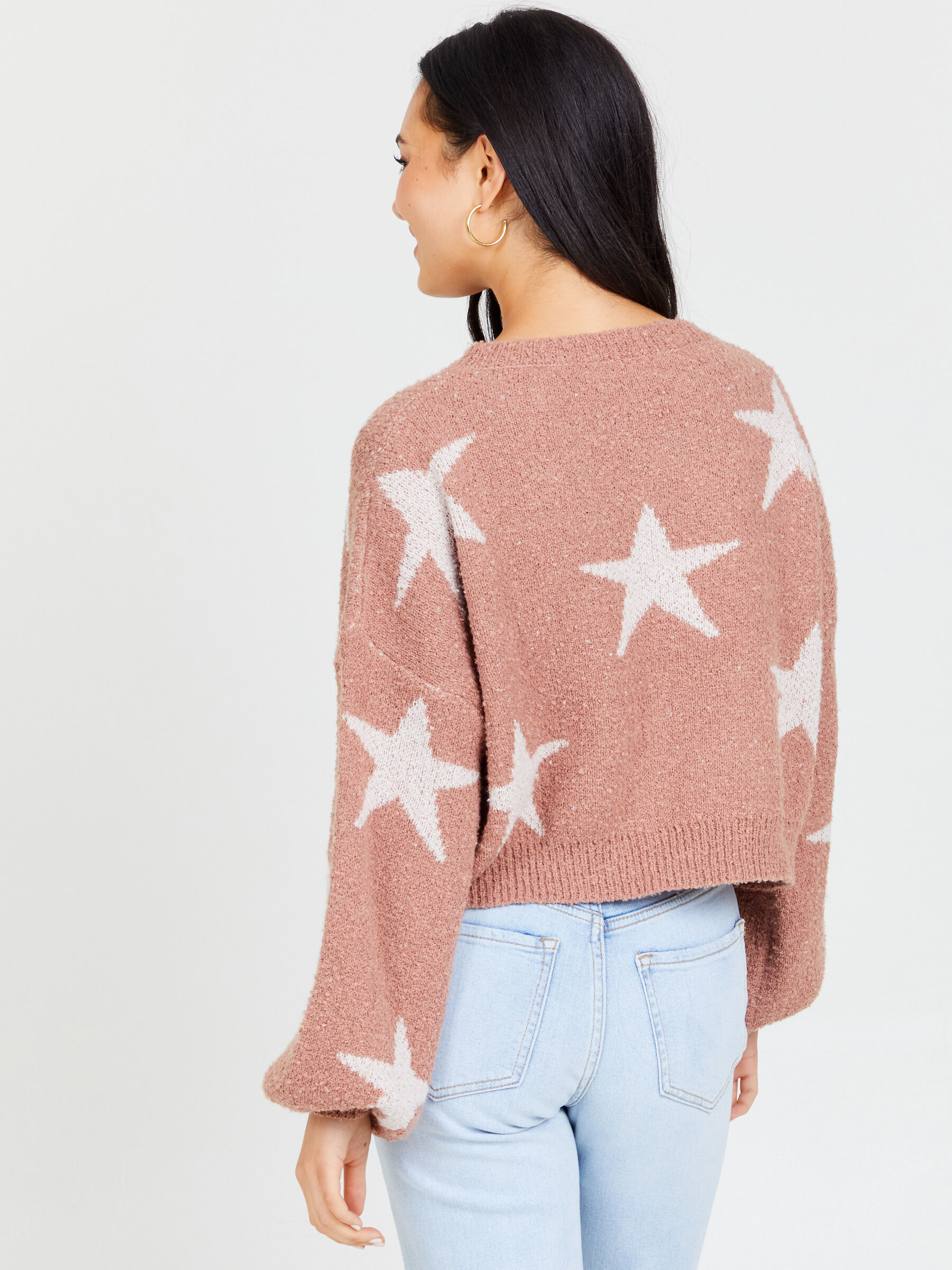 Star Cropped Sweater | Altar'd State