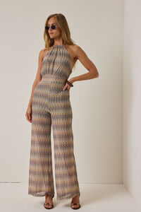 Arianna Chevron Jumpsuit - Altar'd State