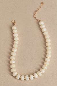 Freya White Beaded Necklace - Altar'd State