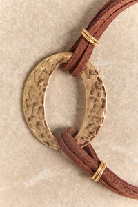 Calla Suede Clasps Bracelet Detail 2 - Altar'd State