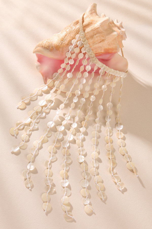 Savannah Fringe Statement Necklace Detail 2 - Altar'd State