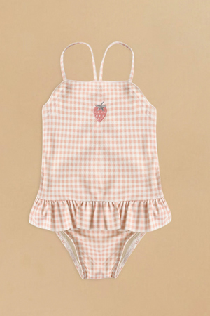 Tori Gingham One-Piece Swimsuit by Rylee + Cru - Altar'd State