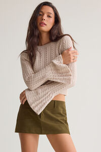 Linda Flare Sleeve Sweater - Altar'd State