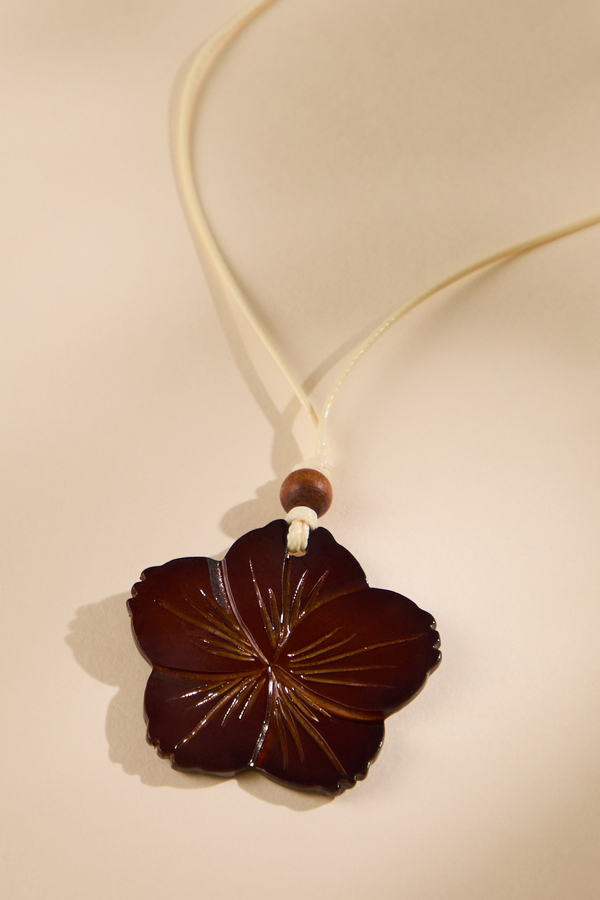 Corded Hibiscus Necklace - Altar'd State