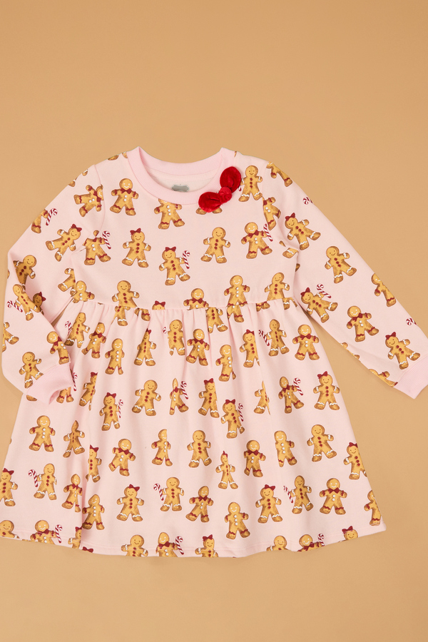 Jeanie Gingerbread Sweatshirt Dress - Altar'd State