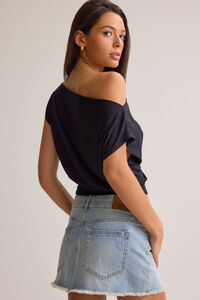 Senna Asymmetrical Neck Top Detail 4 - Altar'd State