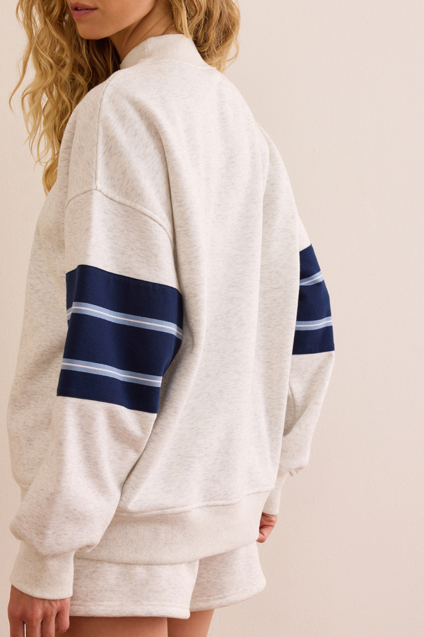 Roster Stripe Mock Neck Detail 5 - Altar'd State