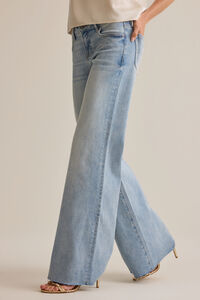 Lucie Relaxed Flare Jeans Detail 3 - Altar'd State