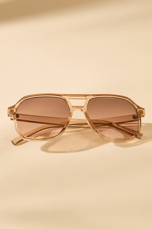 Anthem Square Aviator Sunglasses - Altar'd State - 