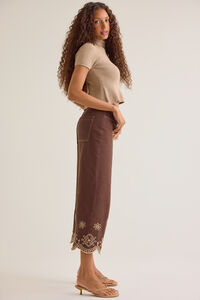 Natalee Embroidered Eyelet Jeans Detail 4 - Altar'd State