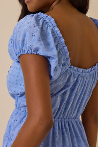 Alexa Puff Sleeve Mini Dress Detail 5 - Altar'd State