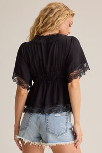 Evanelle Lace Babydoll Top Detail 5 - Altar'd State