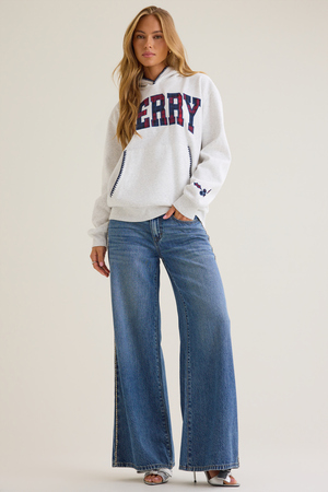 Merry Embroidered Sweatshirt - Altar'd State - 