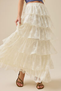 Danny Lace Maxi Skirt Detail 3 - Altar'd State