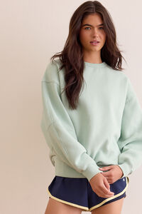 Off Duty Oversized Pullover Detail 4 - Altar'd State