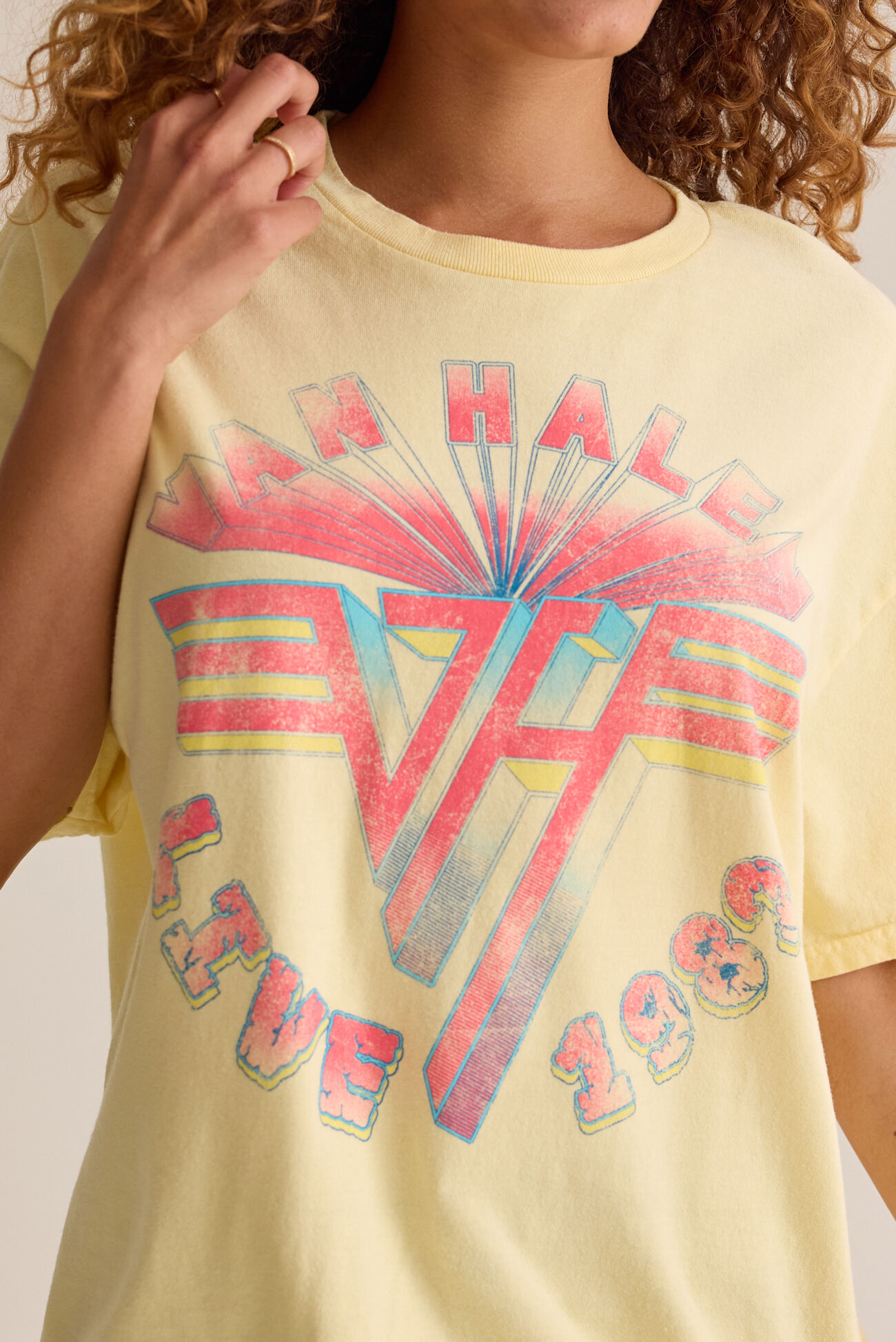 Van Halen Oversized Tee