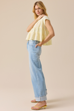 Nicole Ruffle Top - Altar'd State - 