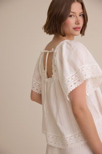Isolde Lace Baby Doll Top Detail 6 - Altar'd State
