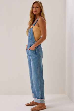 Shelby Denim Overalls - Altar'd State - 