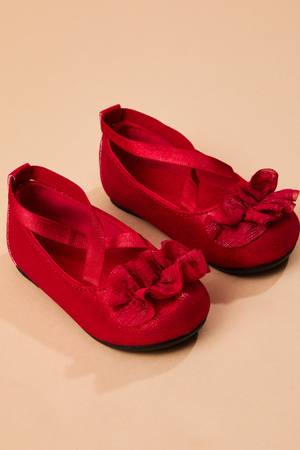 Ruby Red Ballet Flat - Altar'd State - 