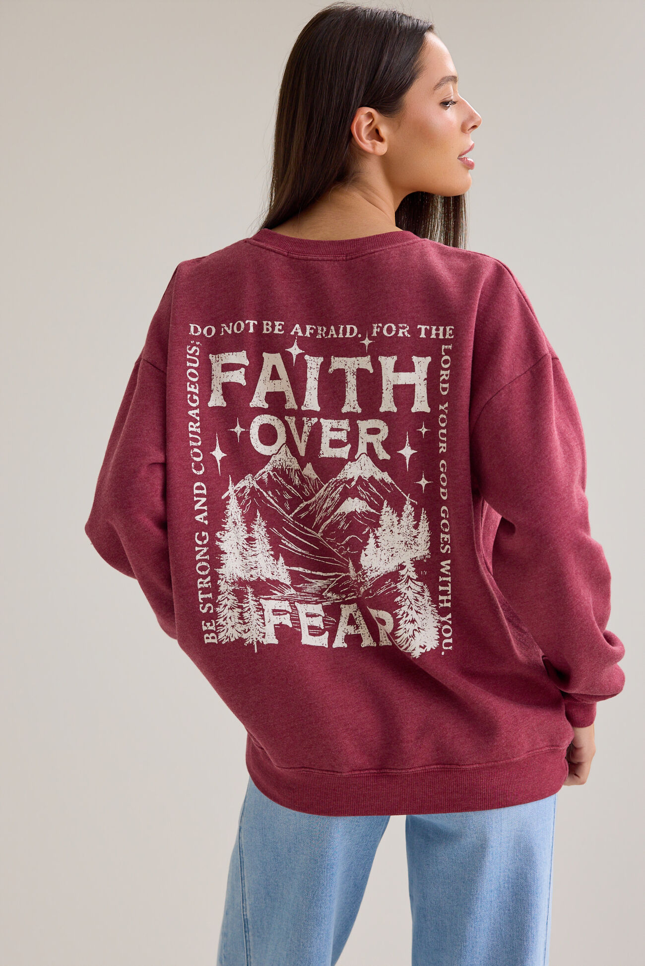 Faith Over Fear Pullover