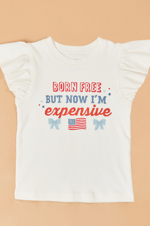 Born Free Ruffle Sleeve Tee - Altar'd State - 