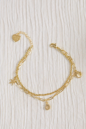 The Water Proof Collection Ocean Charm Bracelet - Altar'd State - 